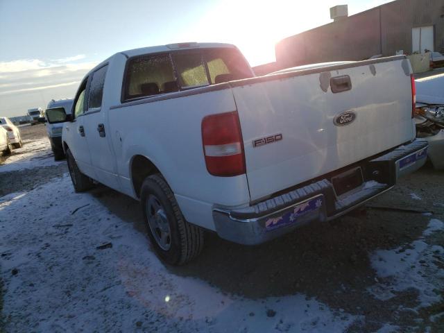 1FTPW12585KF16100 - 2005 FORD F150 SUPER WHITE photo 2