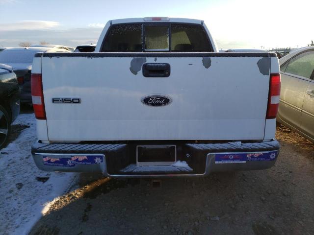 1FTPW12585KF16100 - 2005 FORD F150 SUPER WHITE photo 6