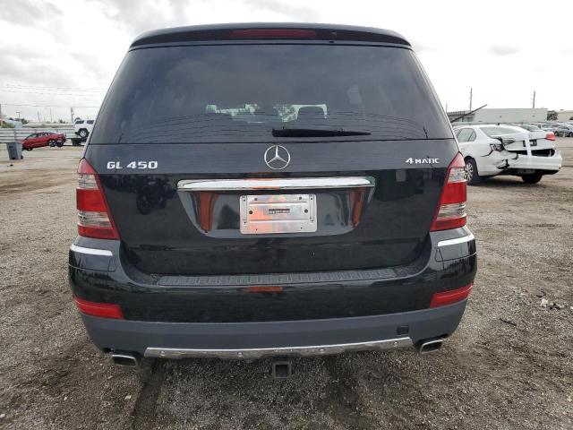 4JGBF71E59A511555 - 2009 MERCEDES-BENZ GL 450 4MATIC BLACK photo 6