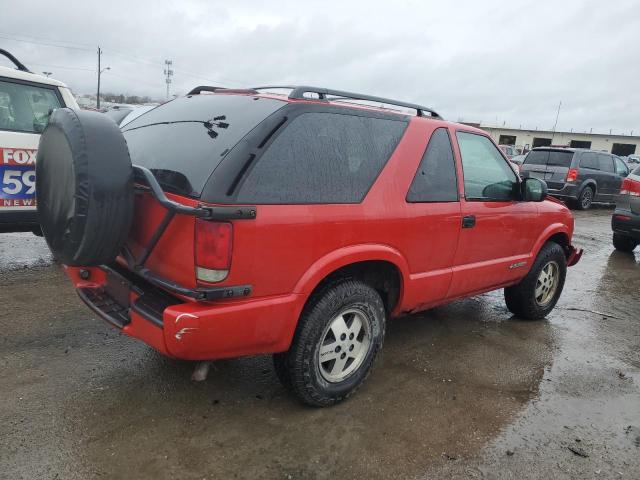 1GNCT18W51K143798 - 2001 CHEVROLET BLAZER RED photo 3