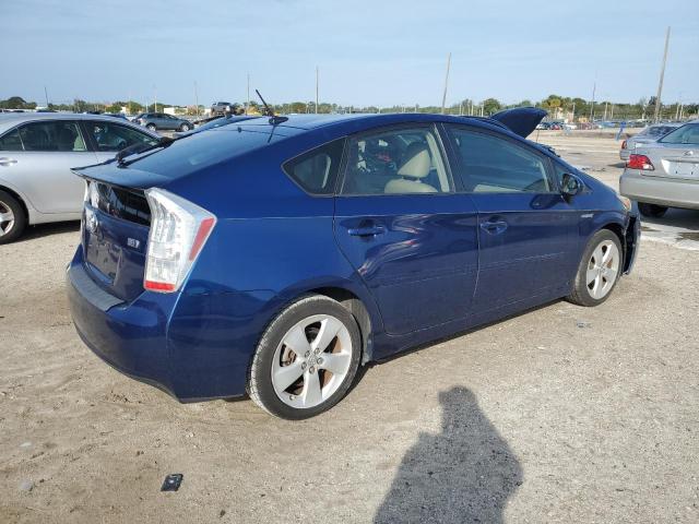 JTDKN3DUXB0295460 - 2011 TOYOTA PRIUS BLUE photo 3