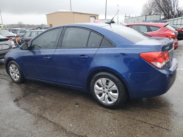 1G1PA5SH3D7299419 - 2013 CHEVROLET CRUZE LS BLUE photo 2