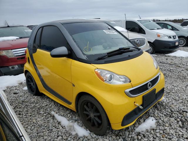 WMEEJ9AA6FK830544 - 2015 SMART FORTWO YELLOW photo 4