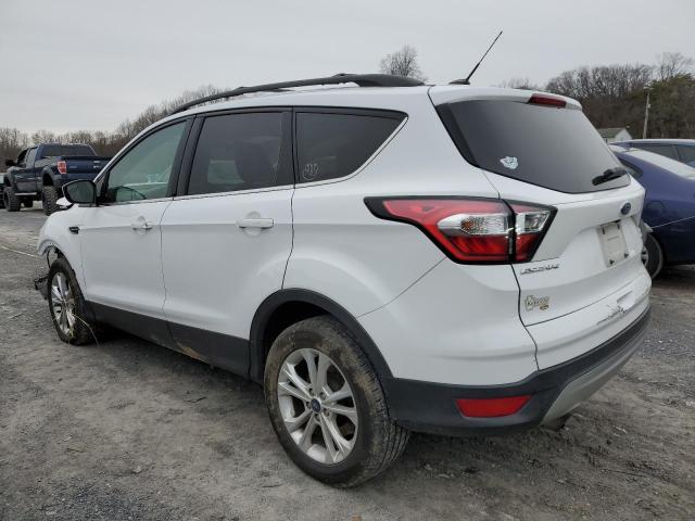 1FMCU9GD1JUD15586 - 2018 FORD ESCAPE SE WHITE photo 2