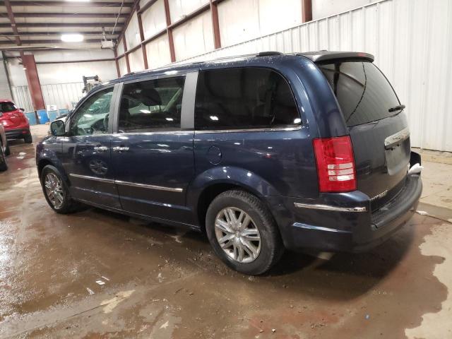 2A8HR64X58R134774 - 2008 CHRYSLER TOWN & COU LIMITED BLUE photo 2