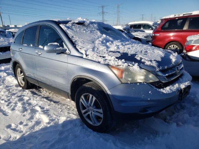 5J6RE4H74BL112782 - 2011 HONDA CR-V EXL BLUE photo 4