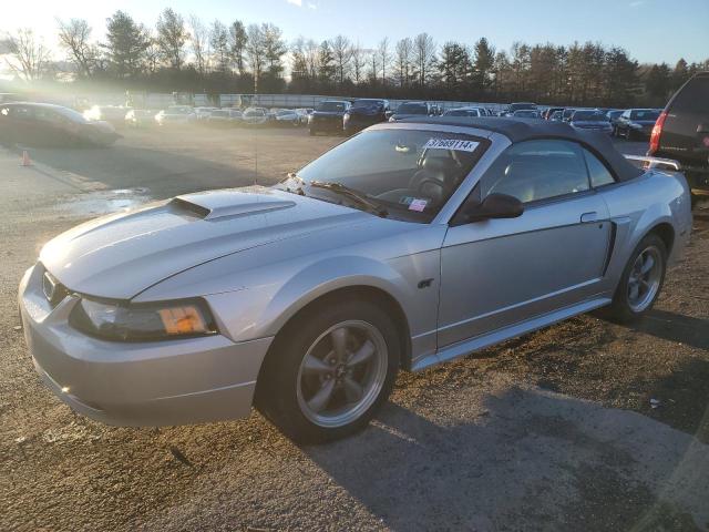 1FAFP45X61F109599 - 2001 FORD MUSTANG GT SILVER photo 1