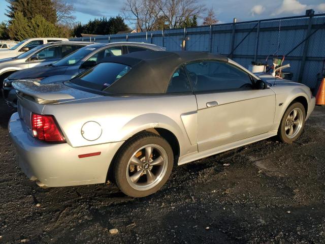 1FAFP45X61F109599 - 2001 FORD MUSTANG GT SILVER photo 3