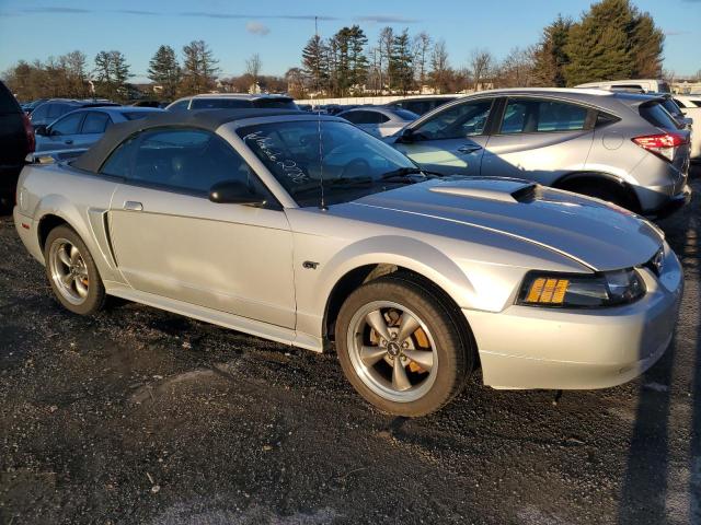 1FAFP45X61F109599 - 2001 FORD MUSTANG GT SILVER photo 4