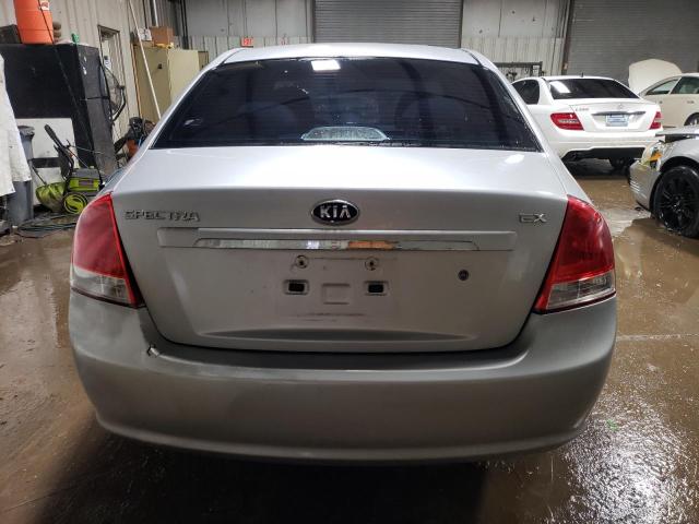 KNAFE121275399544 - 2007 KIA SPECTRA EX SILVER photo 6