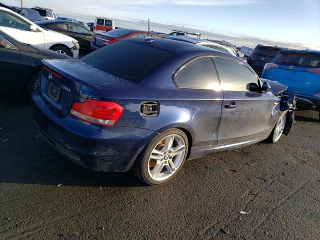 WBAUC9C54CVM13256 - 2012 BMW 135 I BLUE photo 3