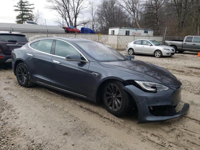 5YJSA1E2XHF215615 - 2017 TESLA MODEL S GRAY photo 4