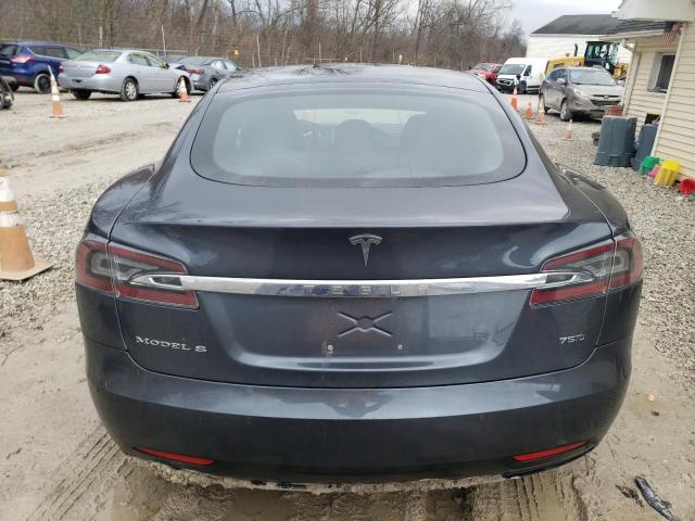 5YJSA1E2XHF215615 - 2017 TESLA MODEL S GRAY photo 6