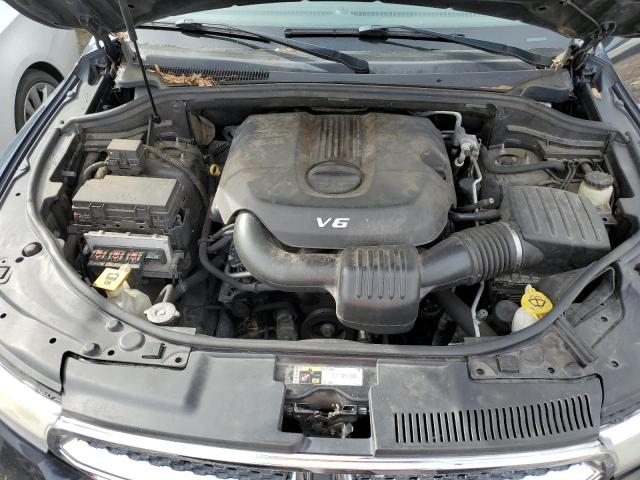 1C4RDHDG2DC698830 - 2013 DODGE DURANGO CREW GRAY photo 12