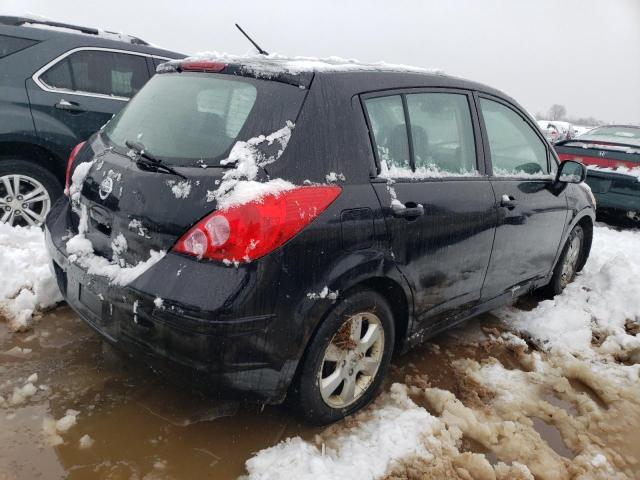 3N1BC13E49L387636 - 2009 NISSAN VERSA S BLACK photo 3