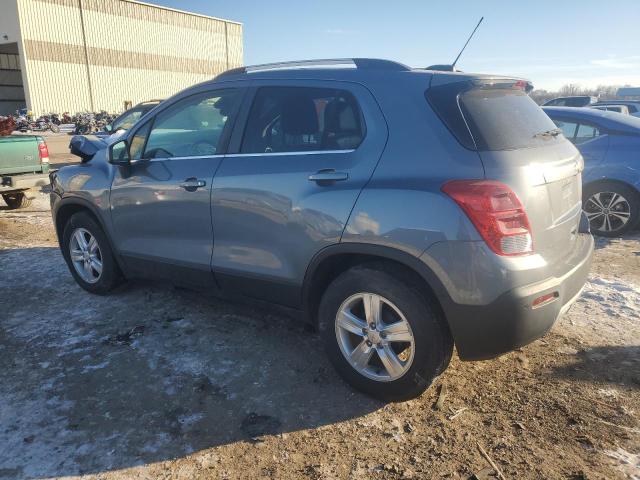 KL7CJLSB9FB122215 - 2015 CHEVROLET TRAX 1LT GRAY photo 2