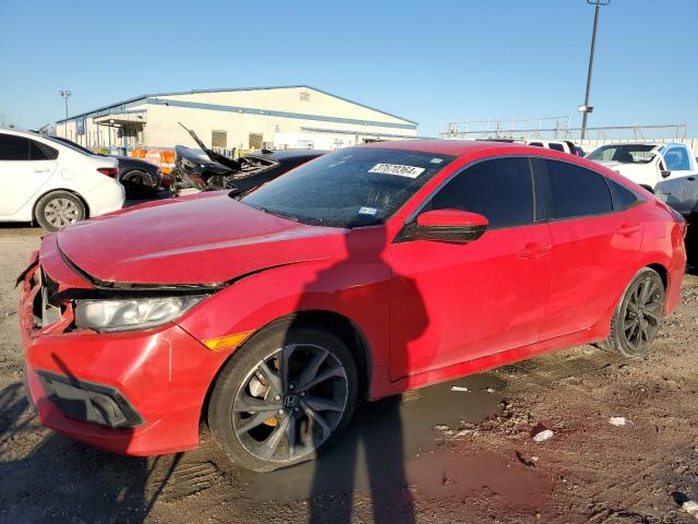 2HGFC2F81KH556506 - 2019 HONDA CIVIC SPORT RED photo 1