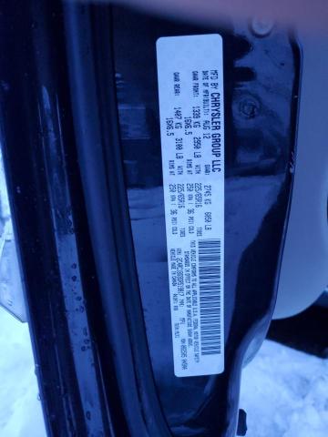 2C4RC1BG9DR519817 - 2013 CHRYSLER TOWN & COU TOURING BLACK photo 12