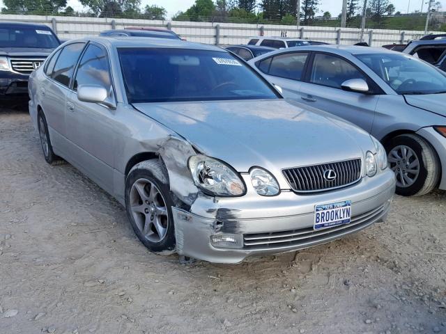 JT8BL69S430012338 - 2003 LEXUS GS 430 SILVER photo 1