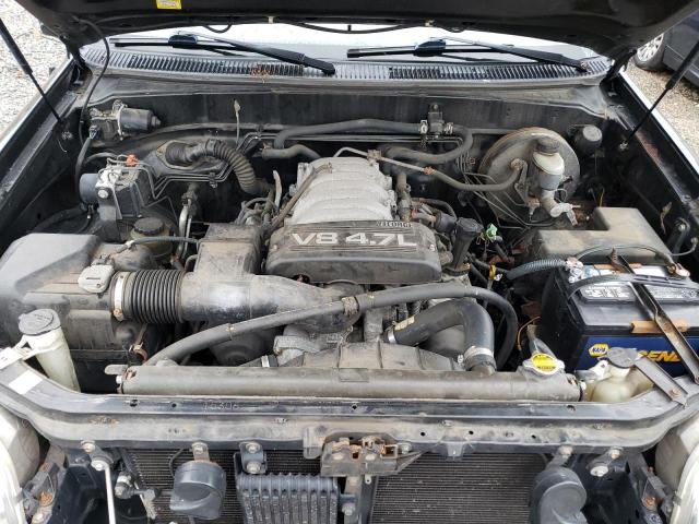 5TBBT44133S438614 - 2003 TOYOTA TUNDRA ACCESS CAB SR5 BLACK photo 11