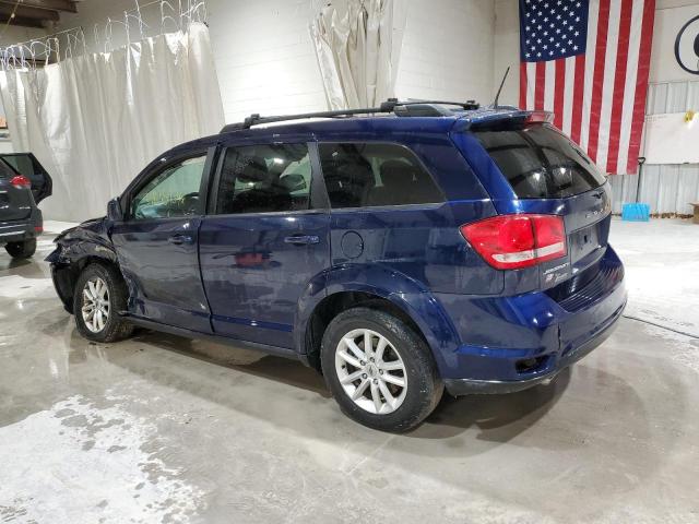 3C4PDDBG6JT450356 - 2018 DODGE JOURNEY SXT BLUE photo 2