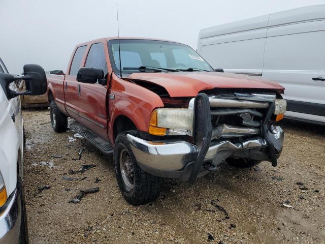 1FTSW31F5YEC74918 - 2000 FORD F350 SRW SUPER DUTY ORANGE photo 1