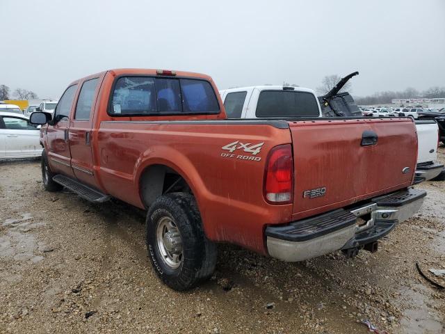 1FTSW31F5YEC74918 - 2000 FORD F350 SRW SUPER DUTY ORANGE photo 3