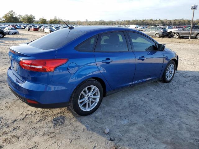 1FADP3F29JL266016 - 2018 FORD FOCUS SE BLUE photo 3