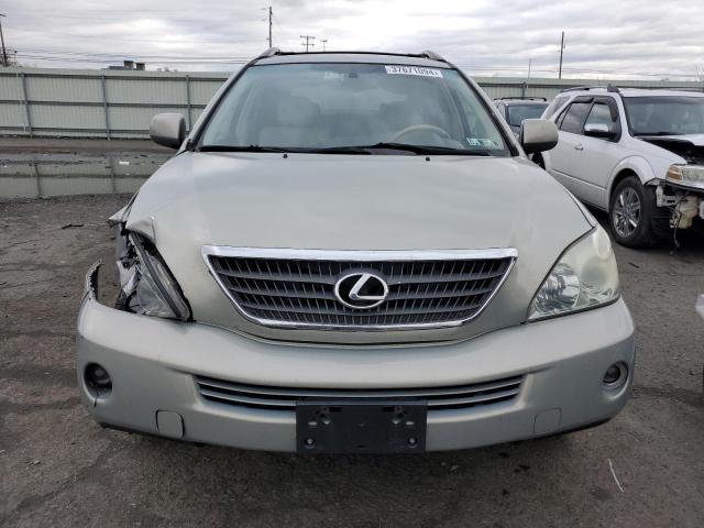 JTJGW31U860002732 - 2006 LEXUS RX 400 SILVER photo 5