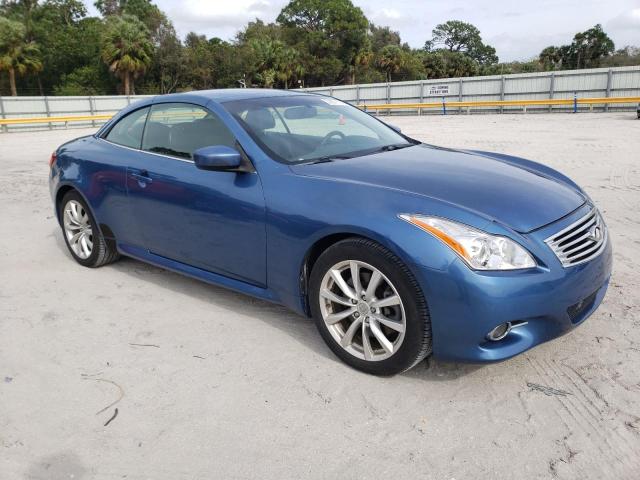 JN1CV6FE7CM203455 - 2012 INFINITI G37 BASE BLUE photo 4