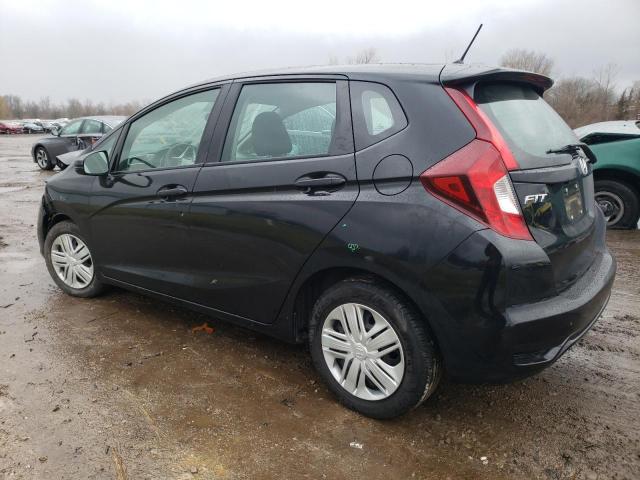 3HGGK5H40KM718260 - 2019 HONDA FIT LX BLACK photo 2