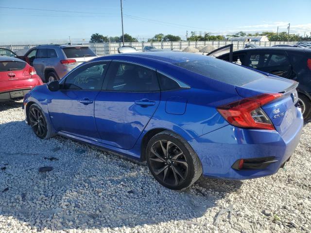 19XFC2F87KE034876 - 2019 HONDA CIVIC SPORT 蓝色 照片 2