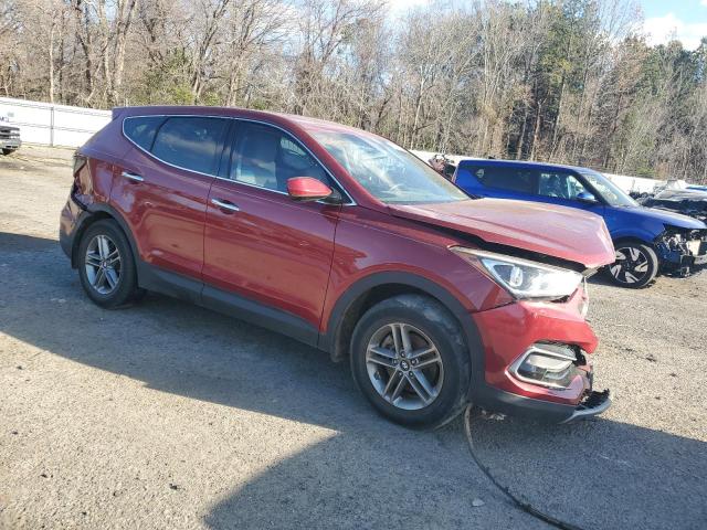 5XYZT3LB8HG394088 - 2017 HYUNDAI SANTA FE S RED photo 4