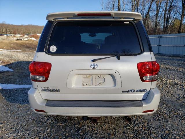 5TDBT48A75S236315 - 2005 TOYOTA SEQUOIA LIMITED WHITE photo 6