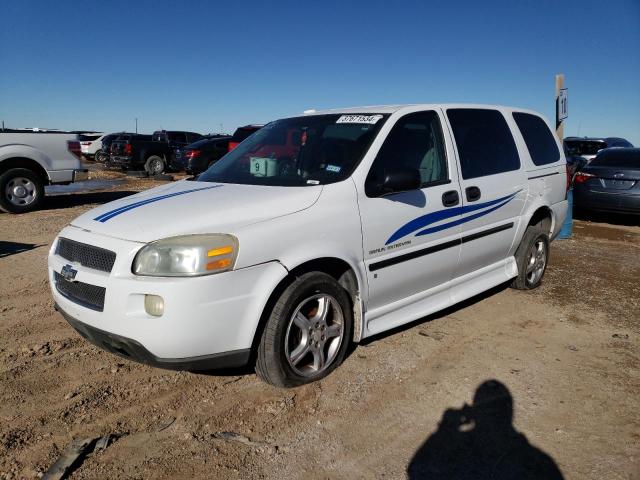 1GBDV13W88D204420 - 2008 CHEVROLET UPLANDER INCOMPLETE WHITE photo 1