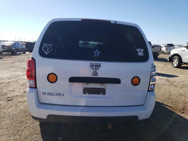 1GBDV13W88D204420 - 2008 CHEVROLET UPLANDER INCOMPLETE 白色 照片 6