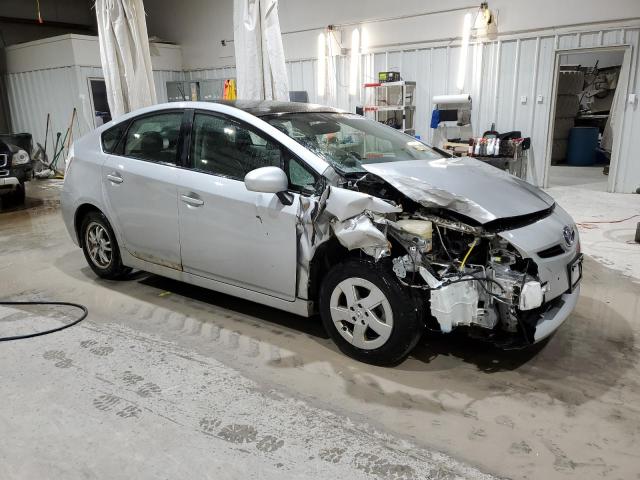 JTDKN3DU4B0285636 - 2011 TOYOTA PRIUS SILVER photo 4