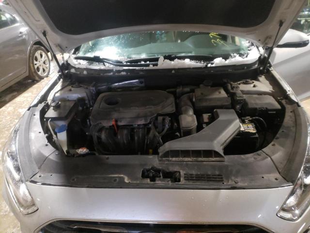 5NPE34AF4JH650994 - 2018 HYUNDAI SONATA SPORT SILVER photo 11