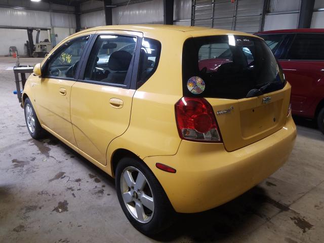 KL1TD66678B140134 - 2008 CHEVROLET AVEO BASE  photo 3