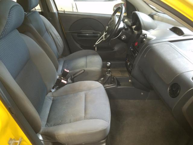 KL1TD66678B140134 - 2008 CHEVROLET AVEO BASE  photo 5