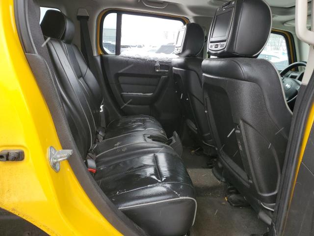 5GTDN136068159225 - 2006 HUMMER H3 YELLOW photo 10