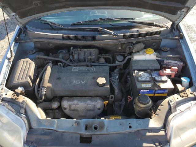 KL1TD66636B587329 - 2006 CHEVROLET AVEO BASE Mavi foto 11
