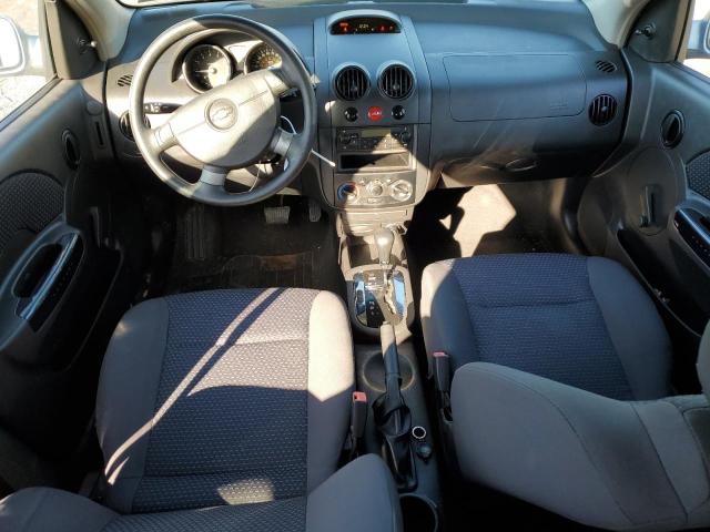 KL1TD66636B587329 - 2006 CHEVROLET AVEO BASE Mavi foto 8