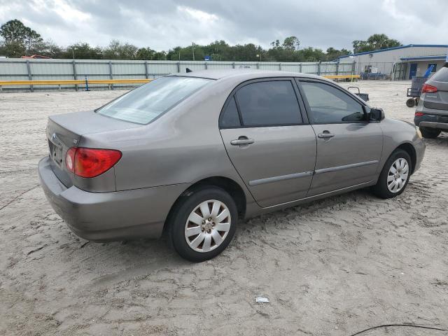 1NXBR32E53Z013022 - 2003 TOYOTA COROLLA CE GRAY photo 3