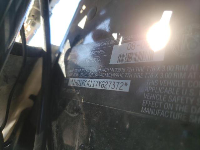 1HD1FC4117Y627372 - 2007 HARLEY-DAVIDSON FLHTCUI 白色 照片 10