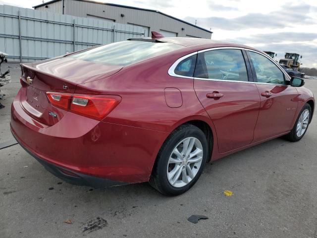 1G1ZE5STXHF164905 - 2017 CHEVROLET MALIBU LT RED photo 3