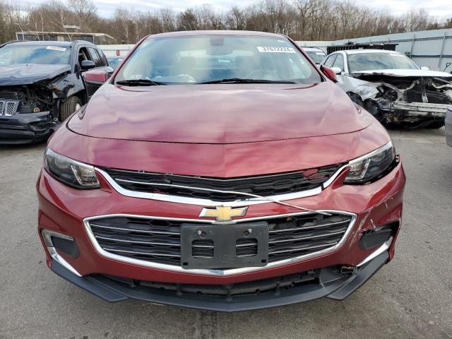 1G1ZE5STXHF164905 - 2017 CHEVROLET MALIBU LT RED photo 5