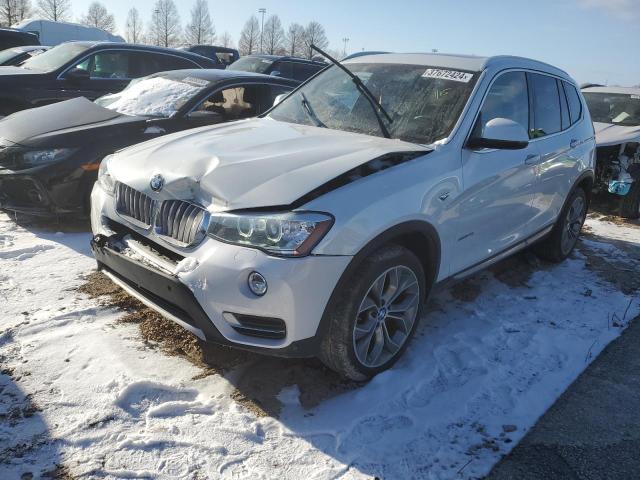 5UXWX9C56G0D63710 - 2016 BMW X3 XDRIVE28I WHITE photo 1