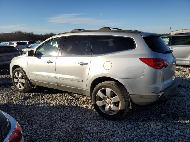 1GNKRLED6CJ355949 - 2012 CHEVROLET TRAVERSE LTZ SILVER photo 2