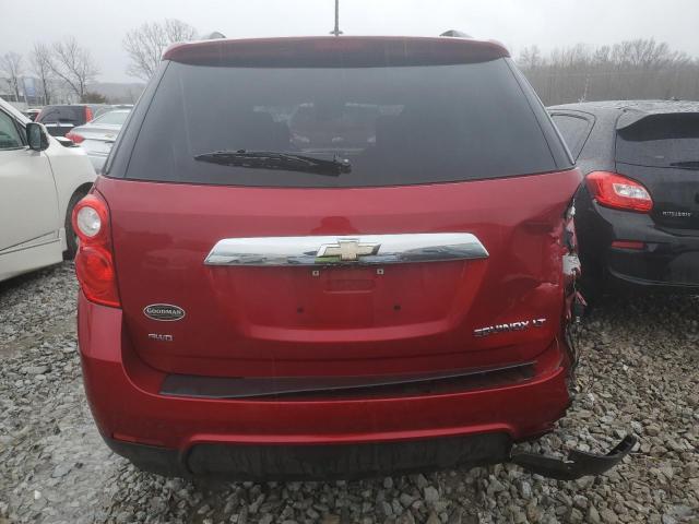 1GNFLFEK4FZ118207 - 2015 CHEVROLET EQUINOX LT RED photo 6